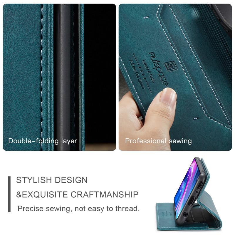 Funda Redmi Note 8 Pro Billetera Magnética Tarjeta Tapa Abatible Para Xiaomi Redmi Note 8 Pro Note 9 Pro Funda Cubierta de Teléfono de Cuero de Lujo