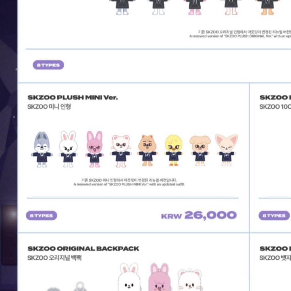 [USED] SKZOO Mini Magic School Leebit Plush Toy