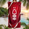 Asciugamano da Spiaggia Calcio Nottingham Forest Morbido Microfibra Asciugamano Estivo Asciugatura Rapida Assorbente per Spiaggia Piscina Viaggio