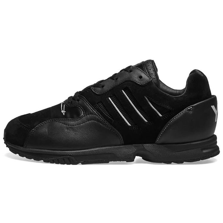 

Черные кроссовки унисекс adidas Y-3 ZX Run Footwear-White EF2558