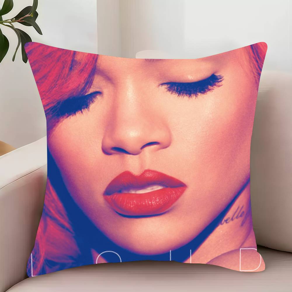 ANTI R-Rihanna  Pillow Case Decor Protective Covers Comfortable soft for Sofa Living Room Home office