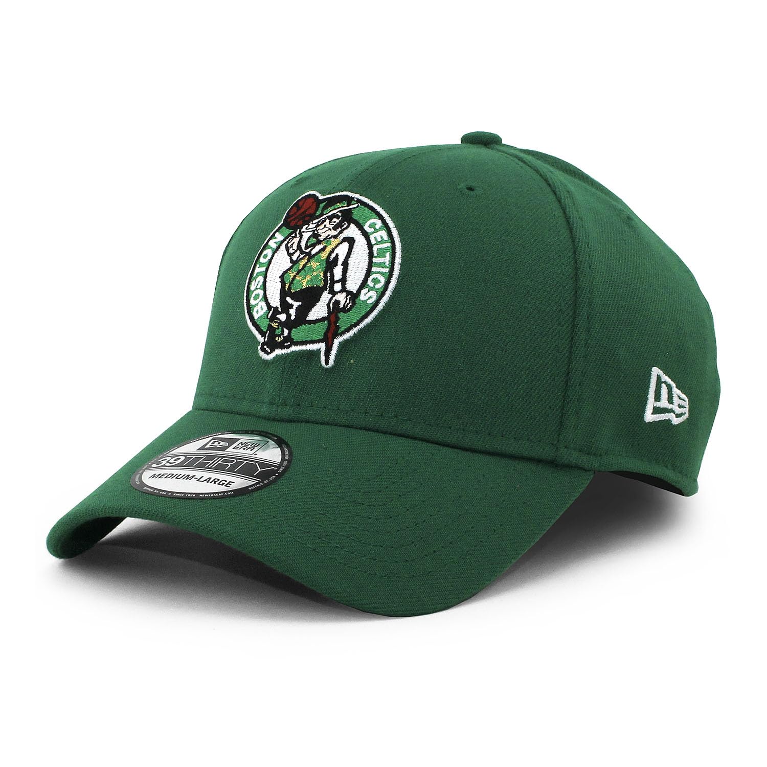 

New Era 39THIRTY Boston Celtics NBA Team Classic Flex Fit Кепка Размер 3930 Зеленый, L/XL, [Б/у] зелёный
