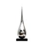 Sculpture Goutte d'eau Accent Sculptural Moderne Minimaliste pour Salon, Entrée
