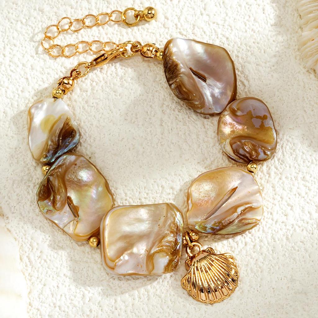 Seashell & Starfish Beach Vacation Clavicle Necklace Set