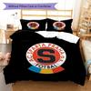 Sparta Bedding Quilt Set Quilt Cover Pillowcase Home Decoration Birthday Gift (1 * duvet cover + 2 * pillowcase, without core)