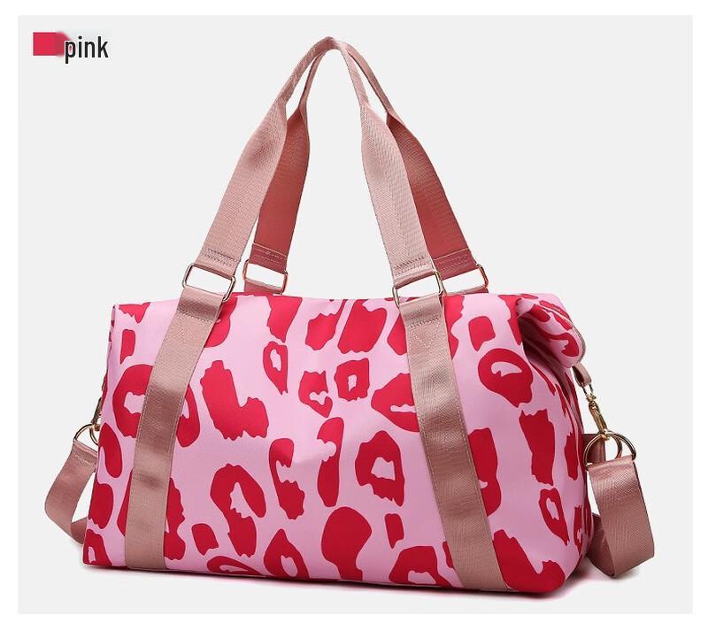 KANDEXS Cow Print Travel & Gym Bag