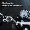 Aluminum Alloy Motorcycle Bike Handlebar Mount Clock Waterproof Chrome Moto Accessories Luminous Effect