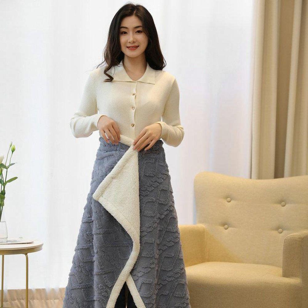 Coral Fleece Lazy Shawl Thick Warm Winter Shawl New Warm Blanket Winter Season