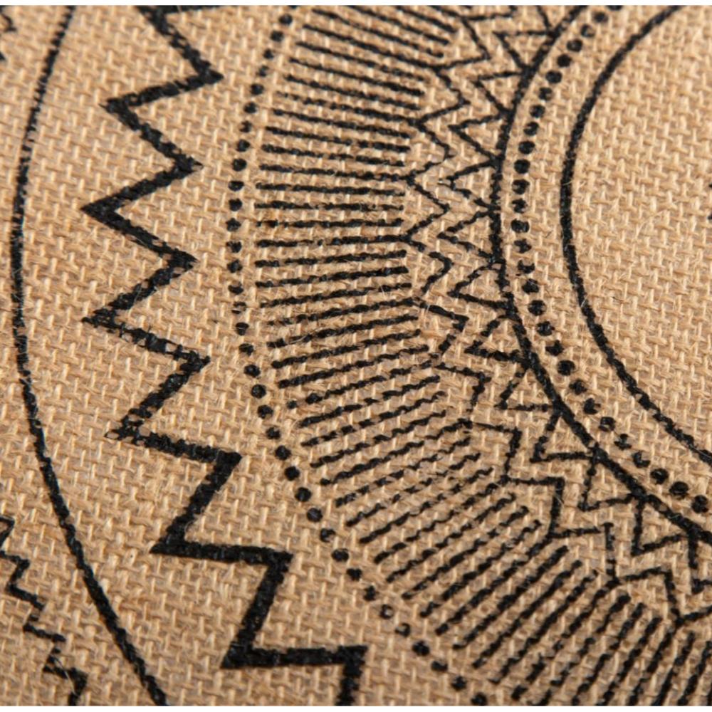 Napperon rond antidérapant 38cm/15pouces Tapis de vase tissé Napperon vintage pour tasse Napperon pour table à manger