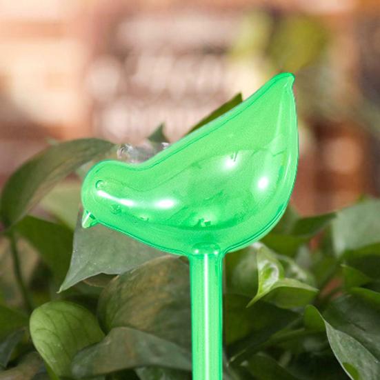 Self Watering Shape Watering Bulb Automatic Clear Plant Planter Insert Bird Irrigation Spikes for Indoor
