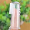 2Pcs Baby Infant Toothbrush Silicone Finger Cot Cover Tongue Cleaning Brush