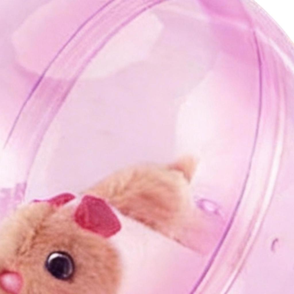 1pc Interactive Plush Toys Automatic Rolling Ball Hamster Realistic Electric Pet For Cat Dog Bunny Child Girl Boy House Playroom