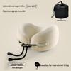 Portable U-Shaped Travel Neck Pillow for Long-Distance Car Rides - Collapsible Cervical Support Pillow