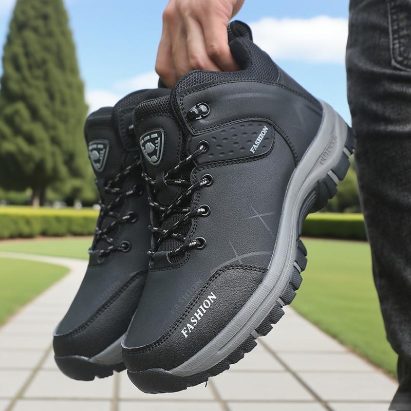

Походная обувь Мужские уличные ботинки Модные Нескользящие Треккинговые Кроссовки Удобные Дышащие Спортивные Горячая Распродажа 42 чёрный