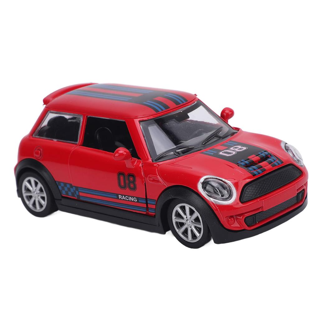 1:32 Legierung Rückzugauto Realistisches Batteriebetriebenes Diecast Modellauto für Kinder über 3 Jahre Rot