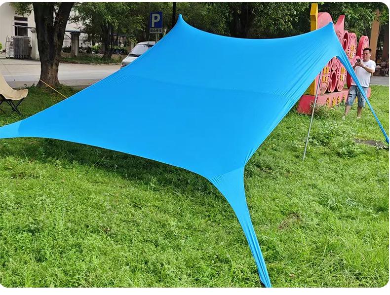 Himmel Baldachin Sonnenschutz Zelt: Regenfest & UV-Schutz für Strand, Camping und Outdoor-Aktivitäten