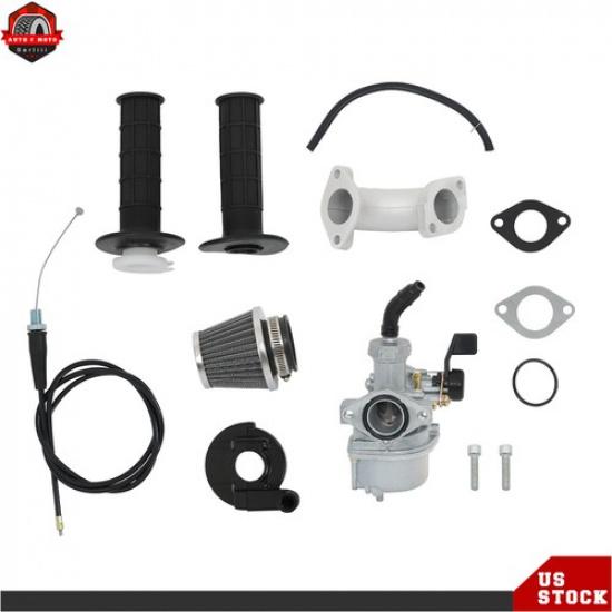 For Honda 2004-2012 CRF70F 98-03 XR70R Carburetor & Intake Manifold & Air Filter