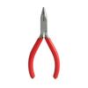 Smooth Tip Jewelry Pliers Manual Hand Tool with Red Grip Handles for Beading, Fine Wire Work and Small Findings