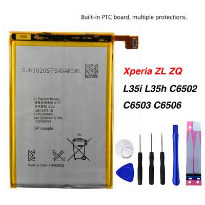 Originele Batterij met Hoge Capaciteit voor SONY Xperia ZL L35h LIS1501ERPC ZL ZQ C650X C6502 L35a