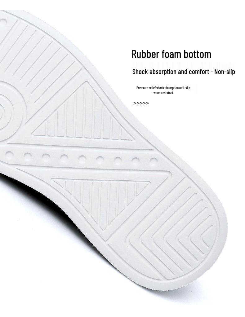 Men's Autumn Comfortable Slip-On Loafers: Breathable, Lightweight Cowhide Shoes with Thick Sole