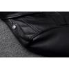 Chinese Size Black Real Cowhide M65 Hunting Leather Jacket Men Genuine Leather Coat Winter Pockets Jackets