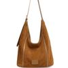 2025 New Matte Leather Women's Bag Retro Trend Commuting Versatile Shoulder Handbag Large Capacity Tote Bag