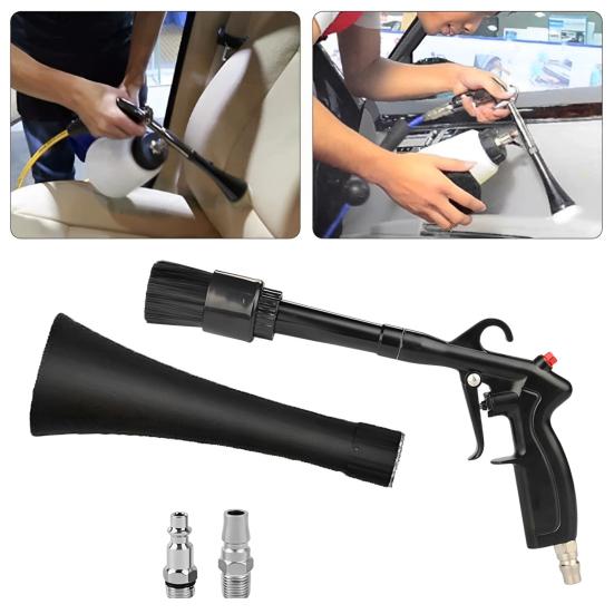 Car Air Blower with Ergonomic Handle 360-Degree Rotating Easy To Use High Pressure Car Interior Dryer Air Blower Dust Remover