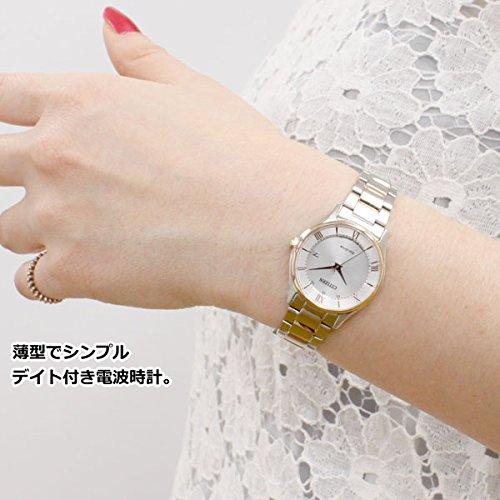 Citizen Collection Eco-Drive Radio-Controlled Watch, Thin Series, Pair Model ES0002-57A, Women's