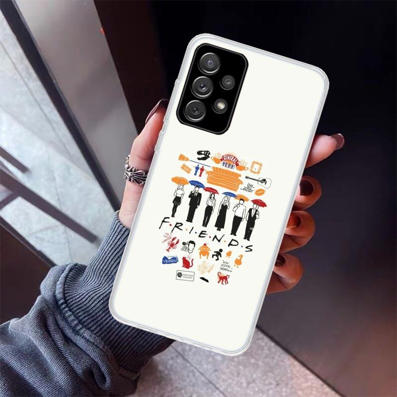 Friends TV Show Series Sitcom Phone Case For Samsung Galaxy A17 A57 A37 A16 A26 A36 A56 A15 A25 A35 A55 A14 A13 A54 A53 A34 A24