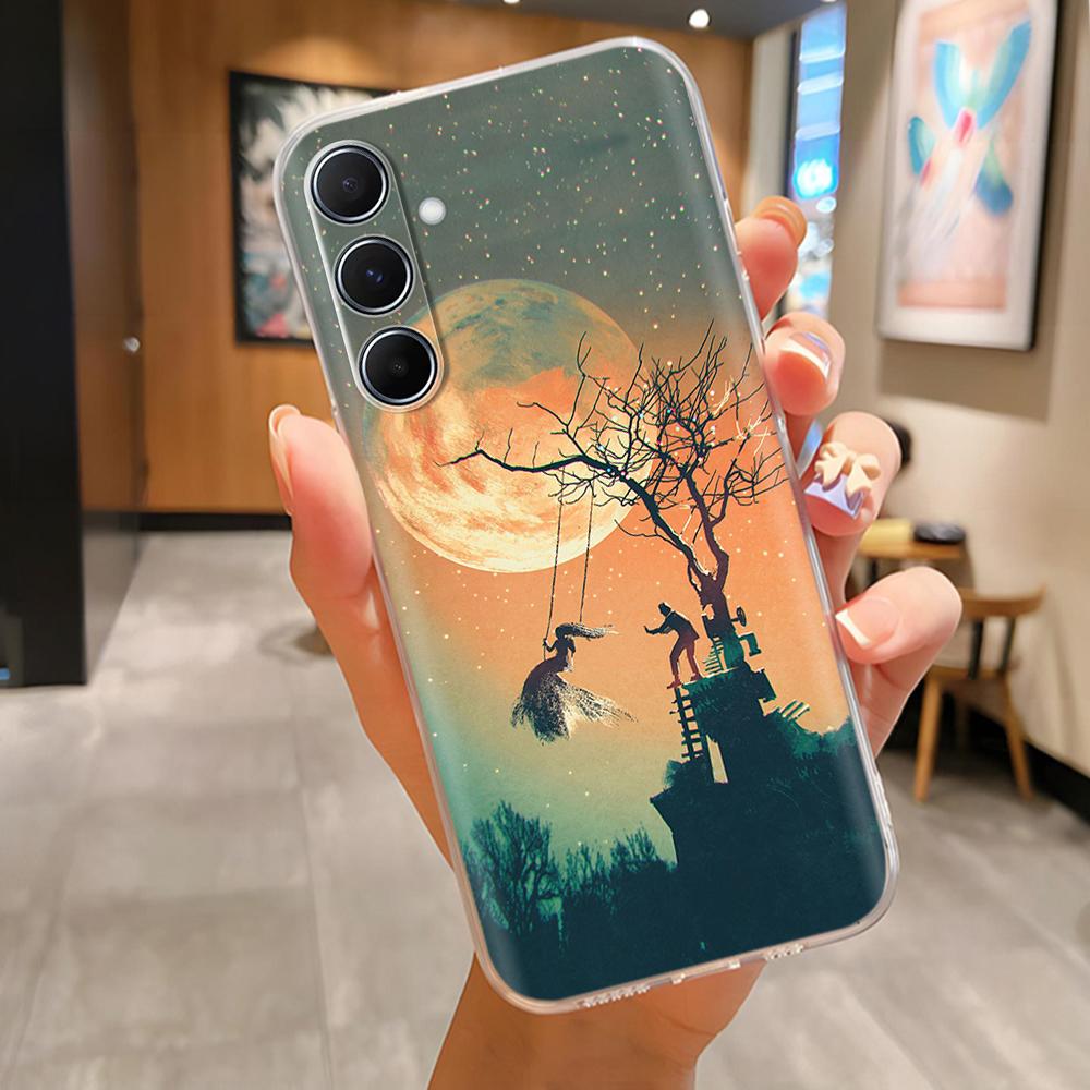 For Samsung A36 Cases Silicon Soft Phone Cover For Samsung Galaxy A36 5G GalaxyA36 Transparent TPU Back Coque Capa Fundas marble