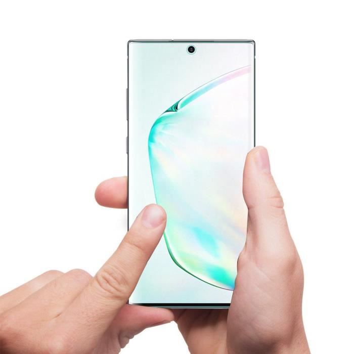 Schutzfolie - TRANSPARENT - Samsung Galaxy Note10/ Note 10 5G - 2er-Pack - Gehärtetes Glas - Bildschirmschutz