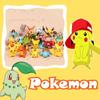 Buntes Miniatur-Pocket-Monster-Puppenset mit 144 Teilen für Sammler und Kinder