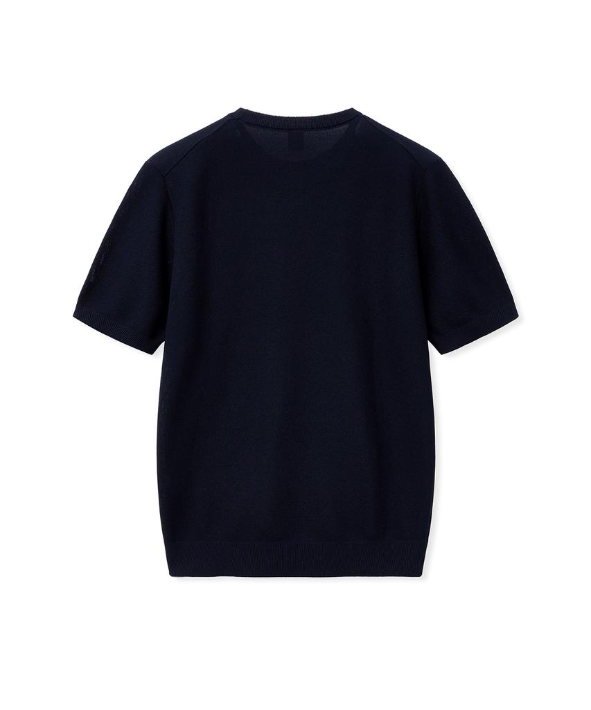 IOLO Solid Half Crewneck_Navy