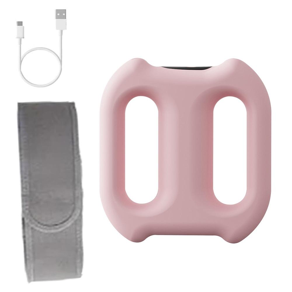 

Расслабление мышц Массажер для талии Горячий компресс Фасциальный массажер для спорта и фитнеса розовый