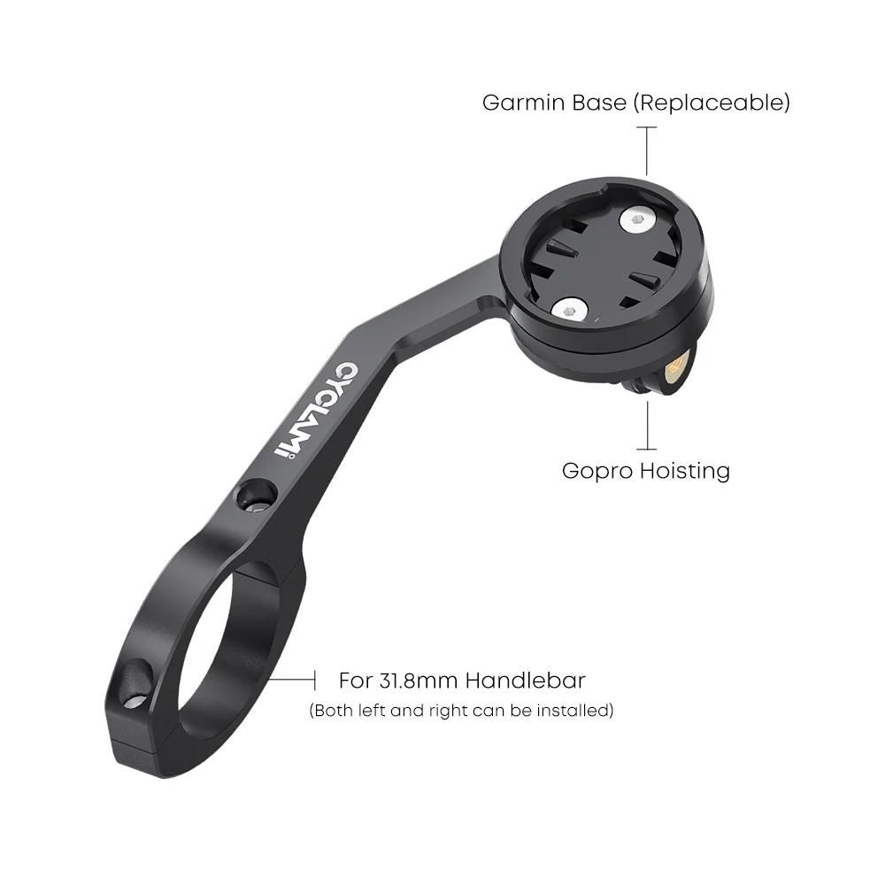 CYCLAMI Aluminium Alloy Bike Computer Mount for Garmin Edge XOSS IGPSPORT Bicycle GPS Adjustable Holder Stand Bike Accessories