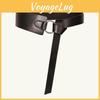 Womens Waist Simple Belt With Soft Faux Material And Tie Detail Everyday For