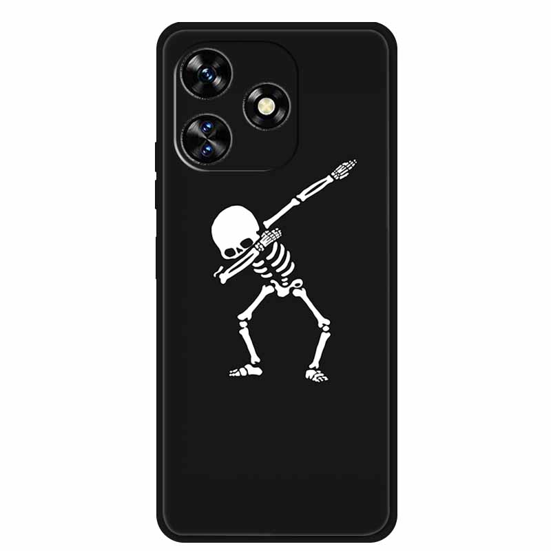 Für Oukitel C51 Hülle Luxus TPU Weiches Silikon Handyhüllen für OukitelC51 C 51 Schutz Stoßfest Rückseite Bumper Cool Coque