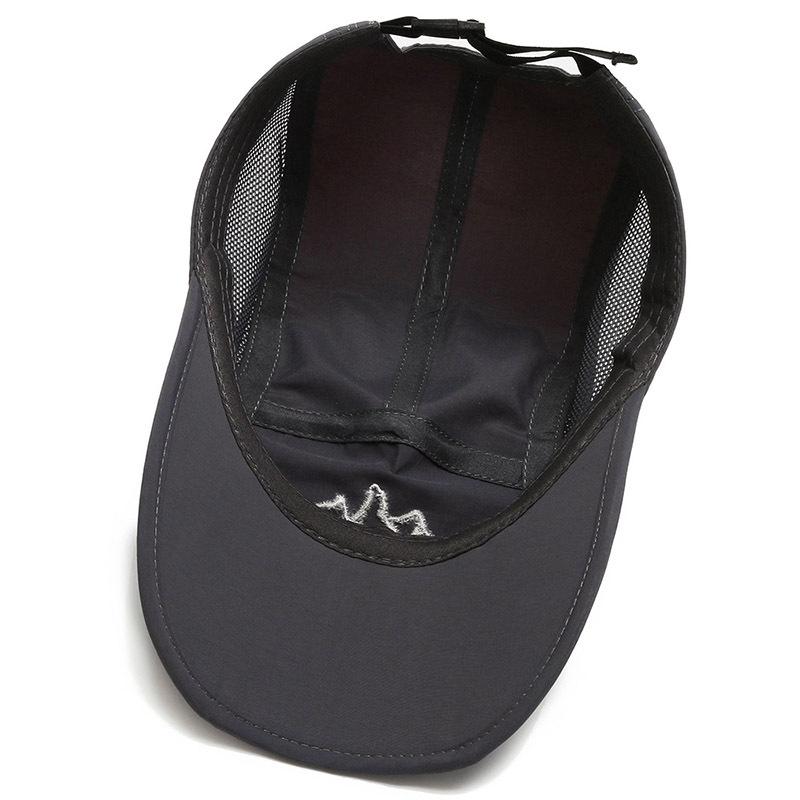 Men's baseball cap summer folding hat outdoor sports sun protection cap sunshade cap men's and women's mesh cap