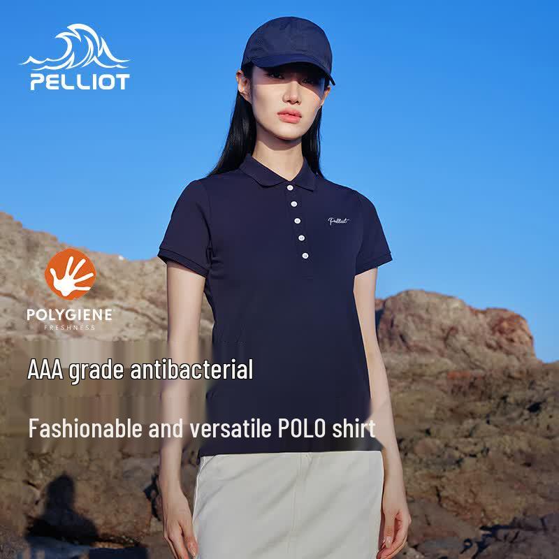 Pelliot Unisex Outdoor Quick-Dry Polo Shirt
