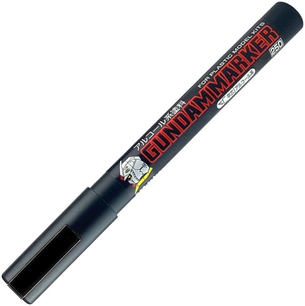 GSI Creos Gundam Marker for Model Painting Marker GM10 Painting, Black,