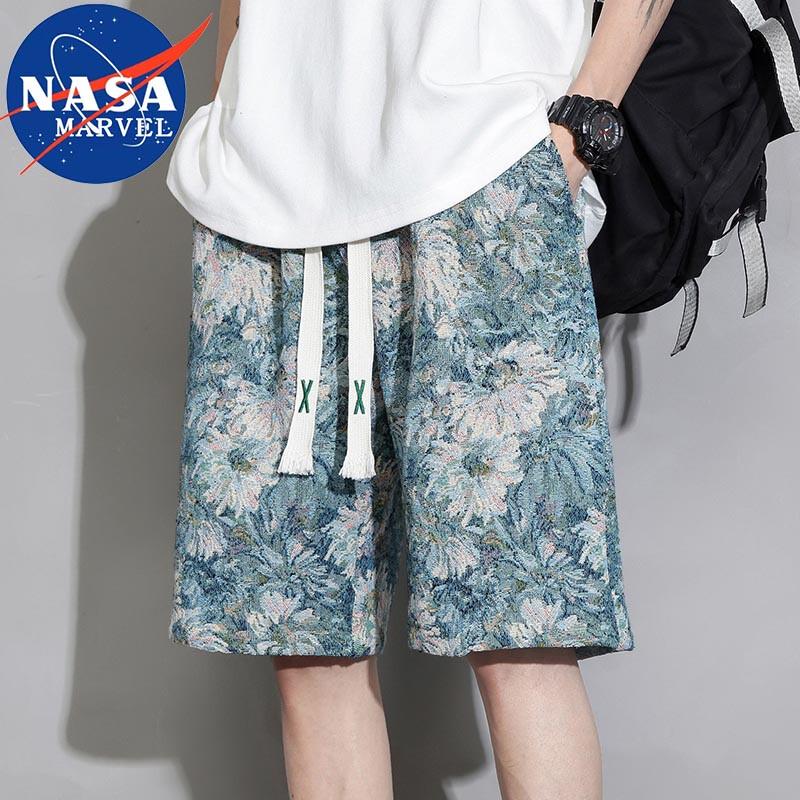 

NASA MARVEL Men s Loose Fit Casual Printed Shorts 2XL