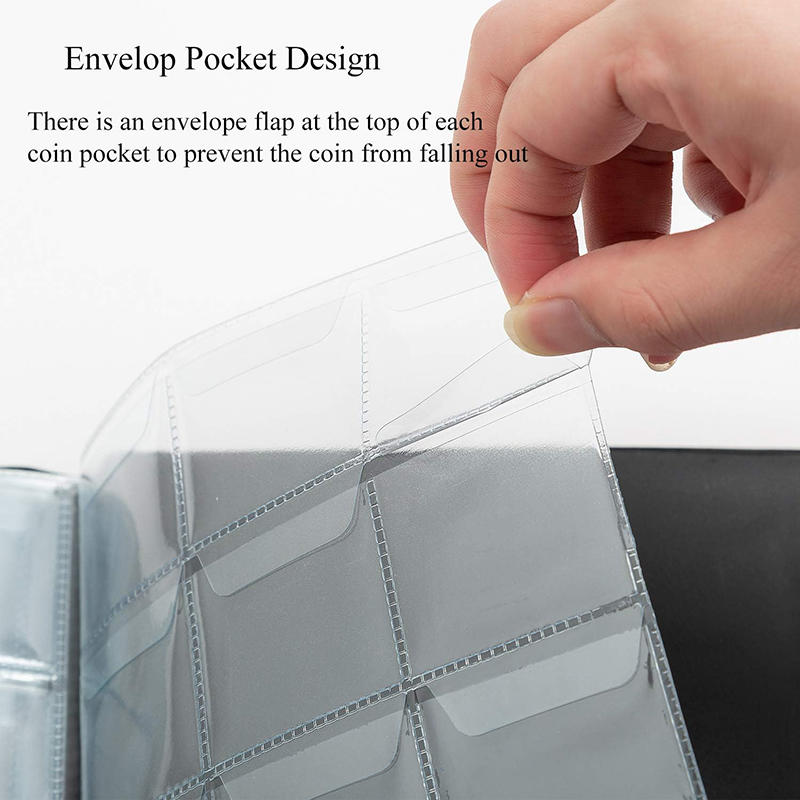 Large Capacity Coins Album Holders Home Decoration 150 Pockets Money Organizer Gifts Collection Book Stamps And Photos Albums