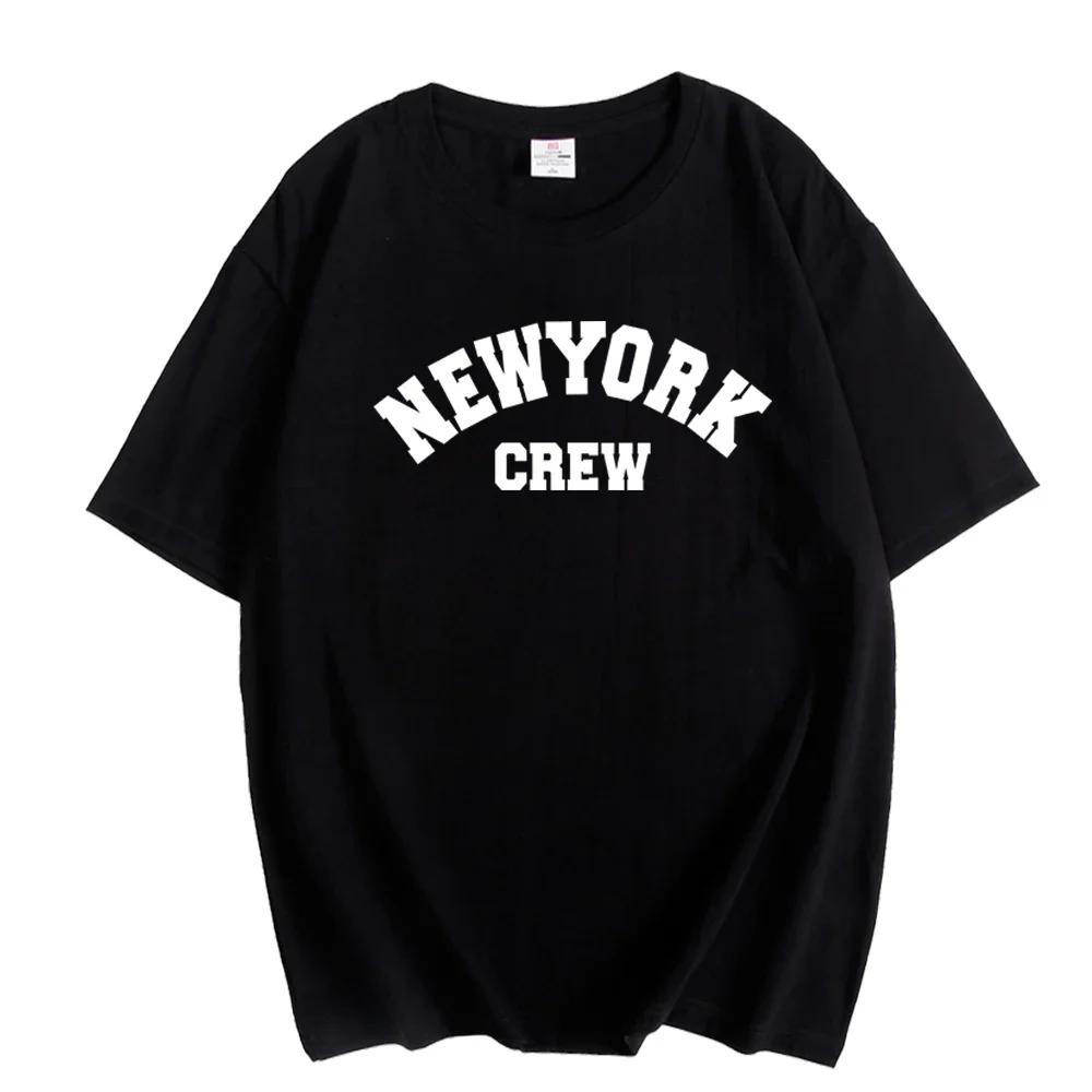 Hirsionsan Oversized T-Shirt mit Buchstaben-Grafik für Damen Sommer 2026 Weiches O-Ausschnitt Kurzarm-T-Shirts Damen Lässig Locker Higt Street Oberteil