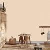 Striped Wallpaper, top cream, bottom cream for Living Room and Bedroom 50x1000