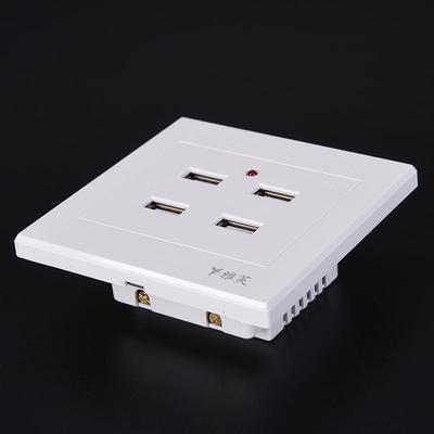2 / 3 / 4 / 6 USB Port Wall Mounted Charger Socket AC Power Socket Board