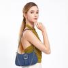 High-end Canvas Small Bag for Women 2025 New Niche Summer Fashion Chain Crossbody Bag Single Shoulder Underarm Bag