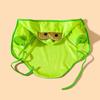 Pet Clothes Fashionable Cartoon Frog-shaped Pet Coat Button Design Comfortable Warm Dogs