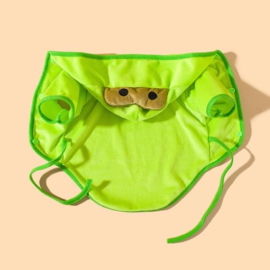 Pet Clothes Fashionable Cartoon Frog-shaped Pet Coat Button Design Comfortable Warm Dogs