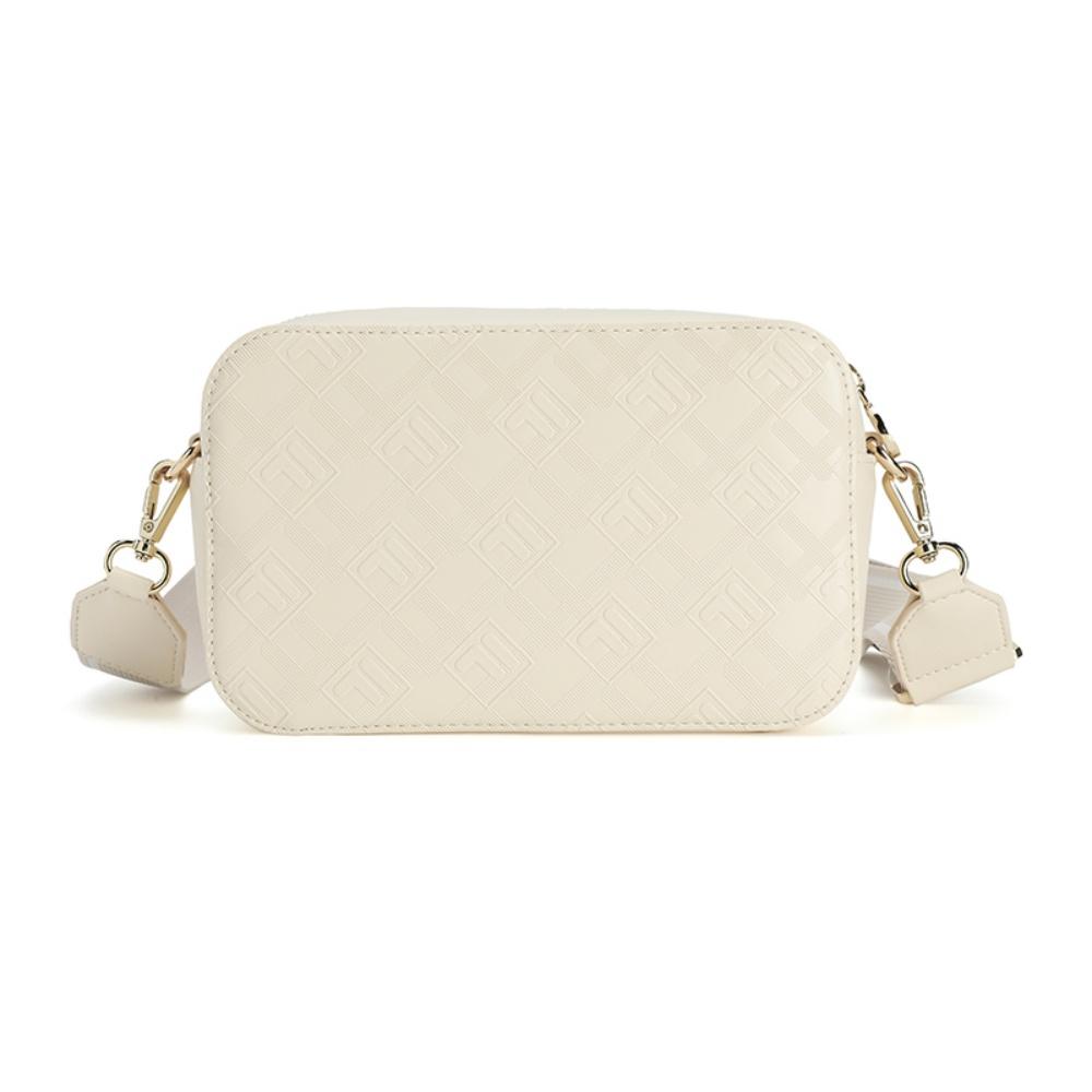 New FILA WHITE PU With Synthetic Leather Crossbody Bags Regular Women's Gray Wheat F13W543164FBG