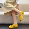Pigcage shoes women's 2025 summer new breathable candy color retro Roman sandals fashion buckle Boken shoes
